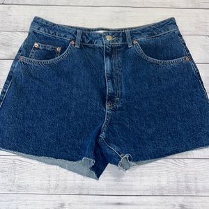 Women’s Denim Cut Off Shorts Topshop